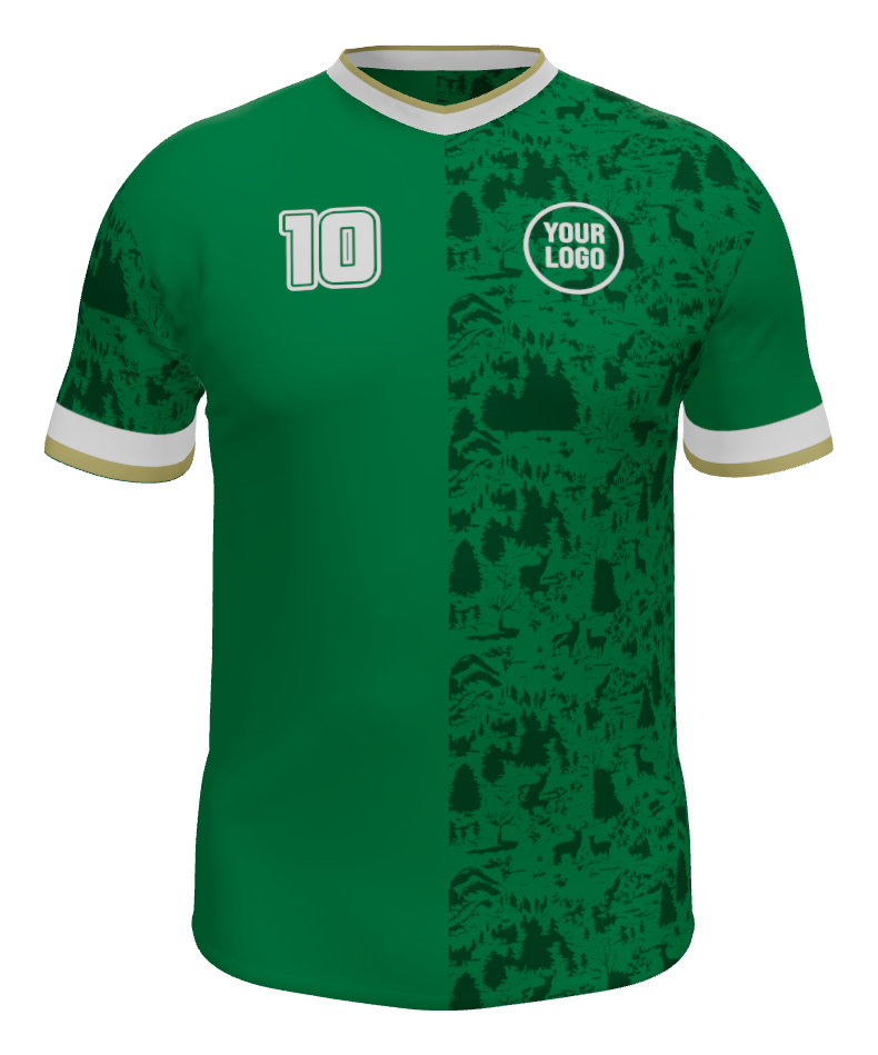 Pregame V-Neck Male SS Jersey, design 20